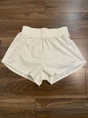 Nike White Women's Running Shorts